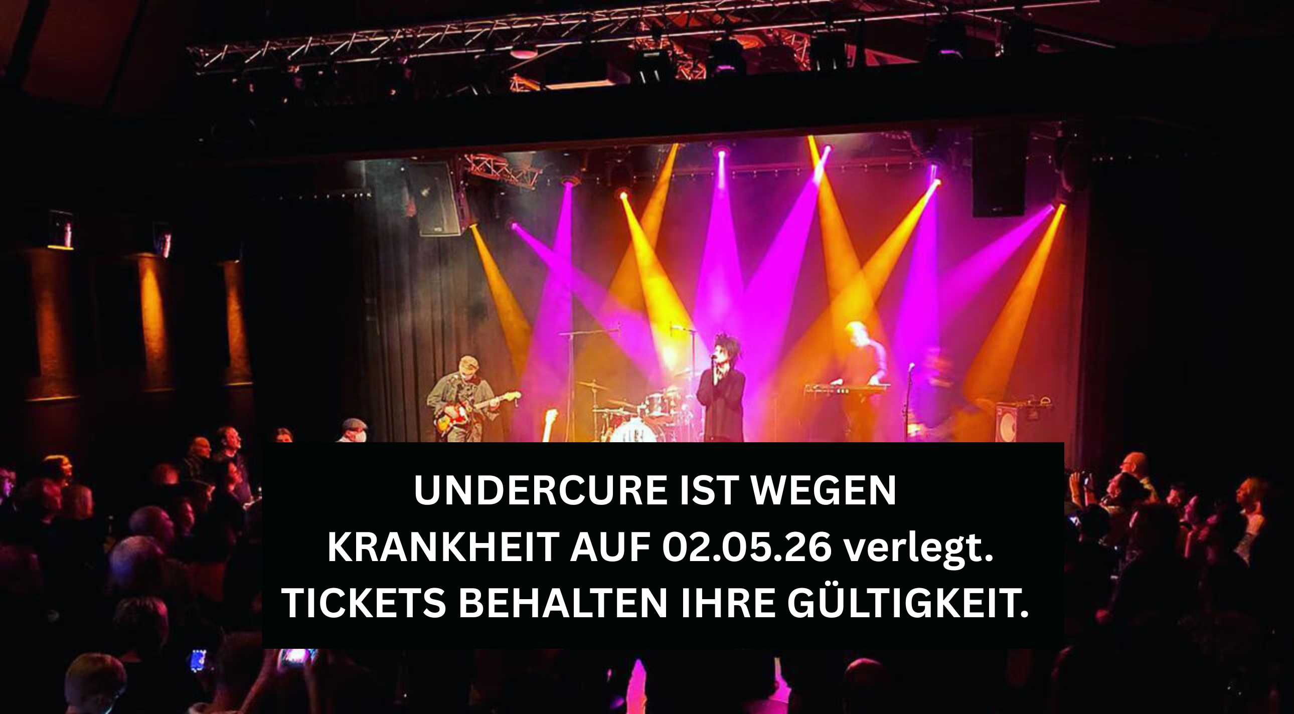 VERLEGT auf den 02.05.26: UNDERCURE